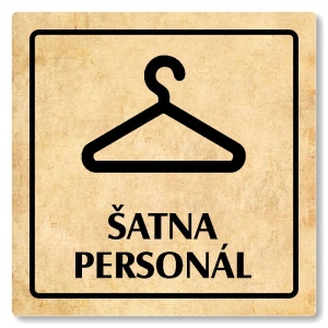 Šatna personál, 100x100mm, pergamen, Arizona